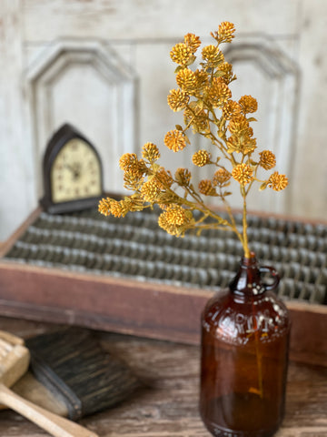 Russet Cone Spray | 25" | Golden | CLEAN UP SPECIAL!  From $1.50 - Last 216pcs!