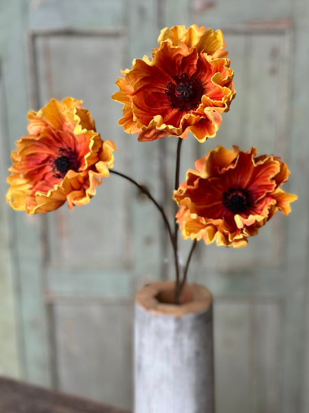 Pomelo Poppies | 29" | Flame