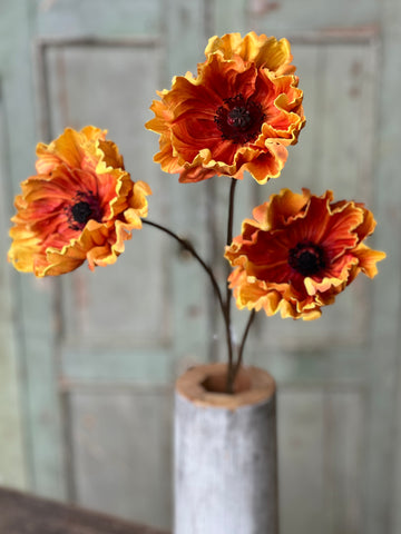 Pomelo Poppies | 29" | Flame
