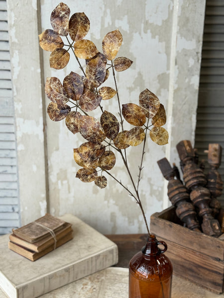 Barrister Leaves Spray | 37.5" | NOT CURRENTLY IN STOCK-New For Holiday 2026!