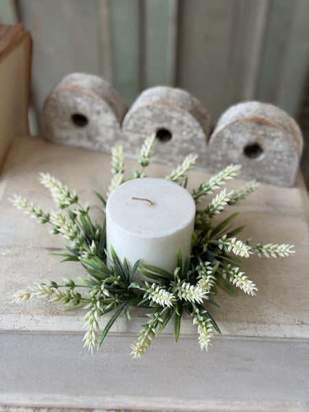 Sylvette Candle Ring | 8" | Cream | NOT CURRENTLY IN STOCK-New For Spring 2027!