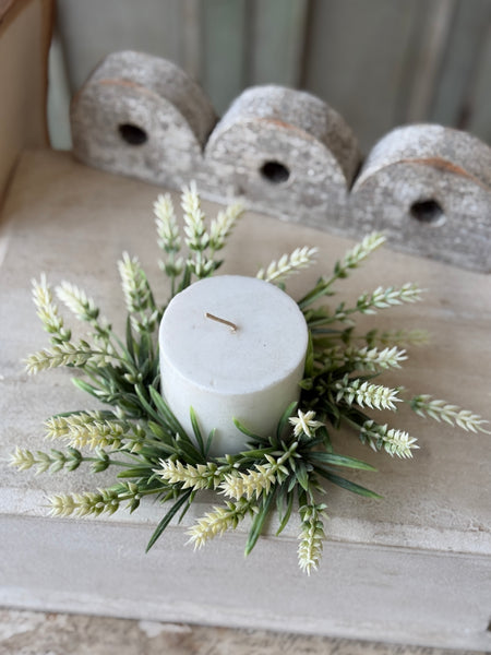 Sylvette Candle Ring | 8" | Cream | NOT CURRENTLY IN STOCK-New For Spring 2027!