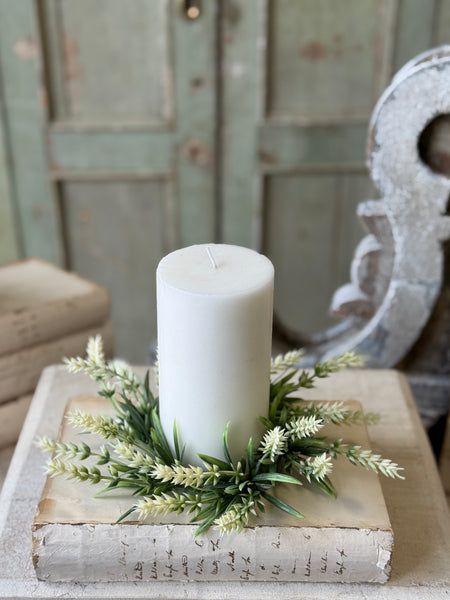Sylvette Candle Ring | 8" | Cream | NOT CURRENTLY IN STOCK-New For Spring 2027!