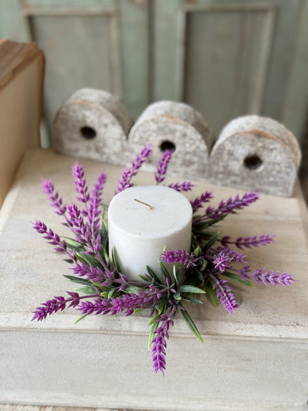 Sylvette Candle Ring | 8" | Purple | NOT CURRENTLY IN STOCK-New For Spring 2027!