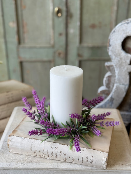 Sylvette Candle Ring | 8" | Purple | NOT CURRENTLY IN STOCK-New For Spring 2027!