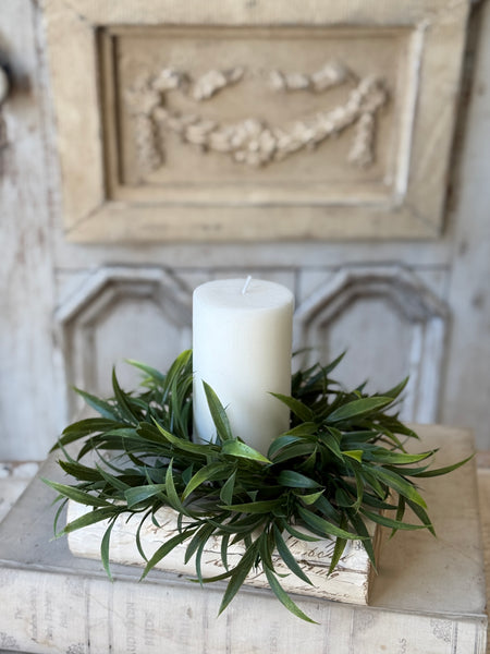 Truce Leaves Candle Ring | 10" | NOT CURRENTLY IN STOCK-New For Spring 2027!