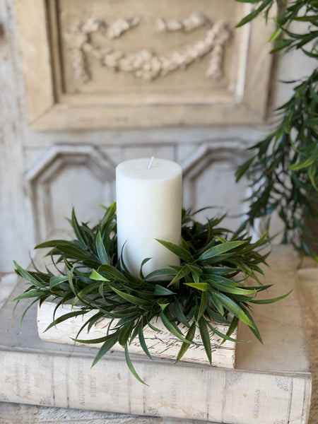 Truce Leaves Candle Ring | 10" | NOT CURRENTLY IN STOCK-New For Spring 2027!