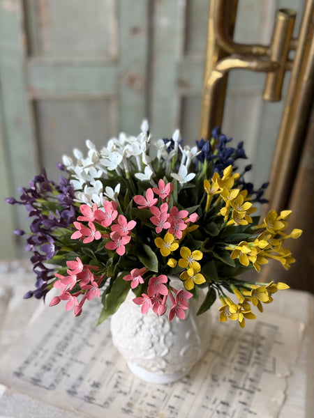 Trumpet Blooms Bush | 9" | White | NOT CURRENTLY IN STOCK-New For Spring 2027!