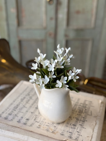 Trumpet Blooms Bush | 9" | White | NOT CURRENTLY IN STOCK-New For Spring 2027!