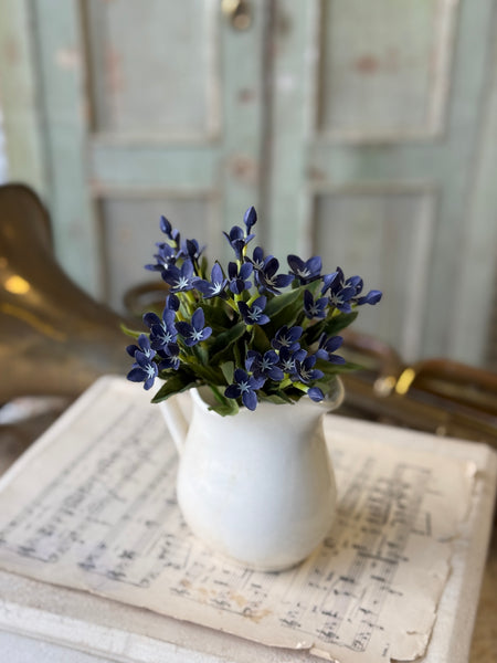 Trumpet Blooms Bush | 9" | Blue | NOT CURRENTLY IN STOCK-New For Spring 2027!