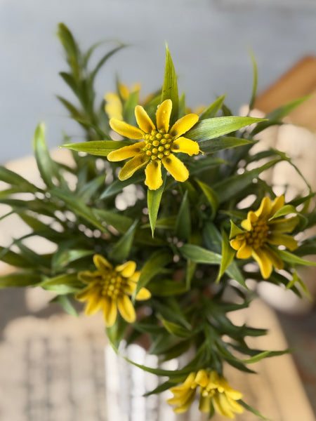 Cressida Flower Bush | 16" | Yellow | NOT CURRENTLY IN STOCK-New For Spring 2027!