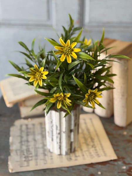 Cressida Flower Bush | 16" | Yellow | NOT CURRENTLY IN STOCK-New For Spring 2027!