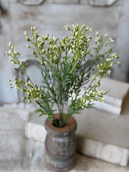 Delilah Buds Bush | 23" | Cream | NOT CURRENTLY IN STOCK-New For Spring 2027!