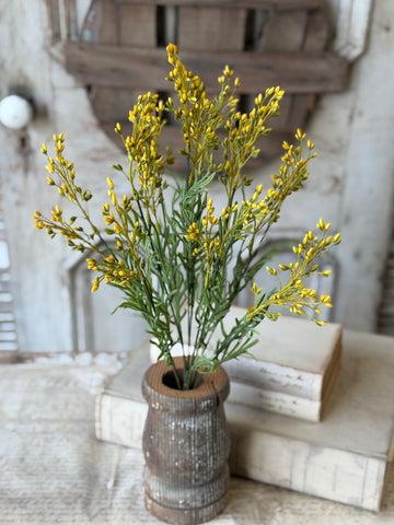 Delilah Buds Bush | 23" | Yellow | NOT CURRENTLY IN STOCK-New For Spring 2027!