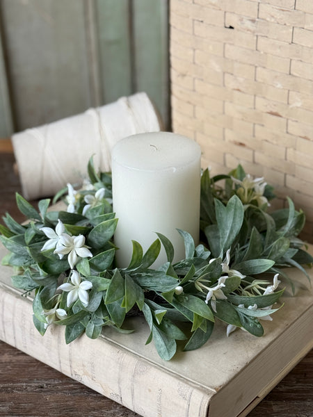 Eyelet Blooms Candle Ring | 14" | NOT CURRENTLY IN STOCK-New For Spring 2027!