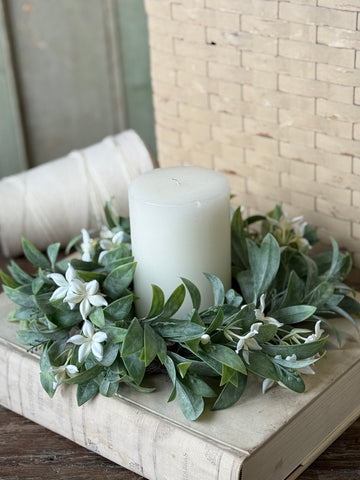 Eyelet Blooms Candle Ring | 14" | NOT CURRENTLY IN STOCK-New For Spring 2027!