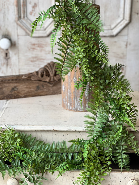 Fern & Fable Garland | 6' | NOT CURRENTLY IN STOCK-New For Spring 2026!