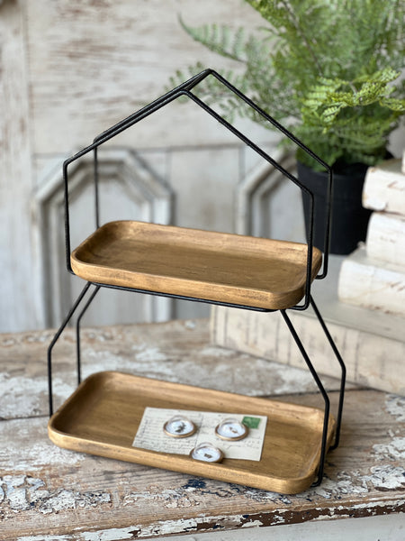 Sullivan Tiered Holder | 16.5"