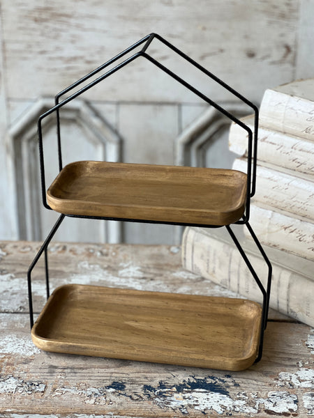 Sullivan Tiered Holder | 16.5"