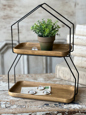 Sullivan Tiered Holder | 16.5"