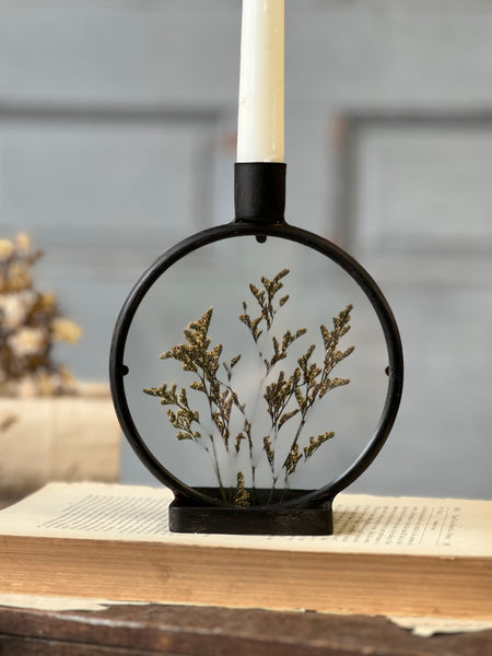 Botanical Candle Holder | 6.25" | Fawn