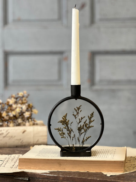 Botanical Candle Holder | 6.25" | Fawn