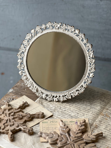 Budding Circle Mirror | 9.75"