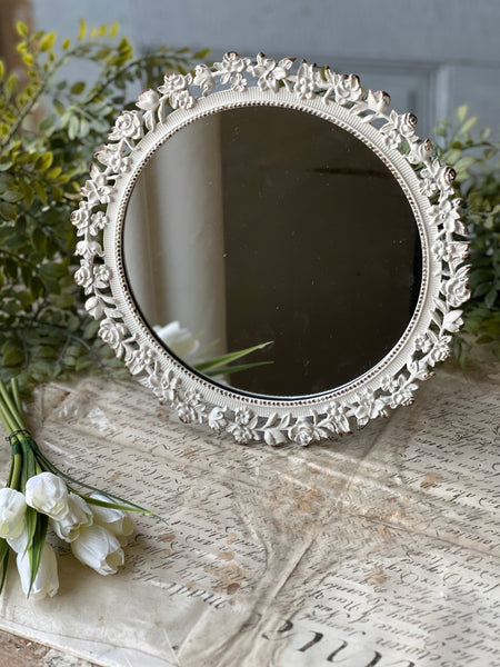 Budding Circle Mirror | 9.75"
