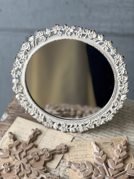 Budding Circle Mirror | 9.75"