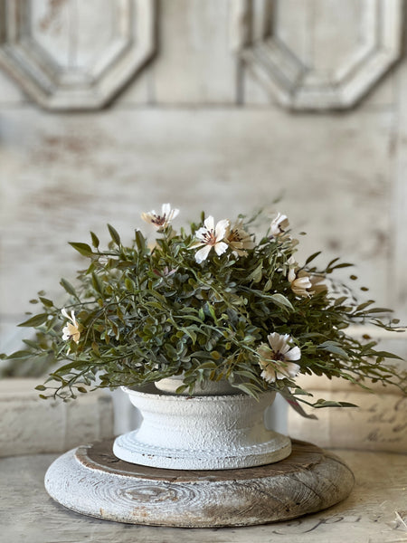 Crested Candle Holder | 5.75"