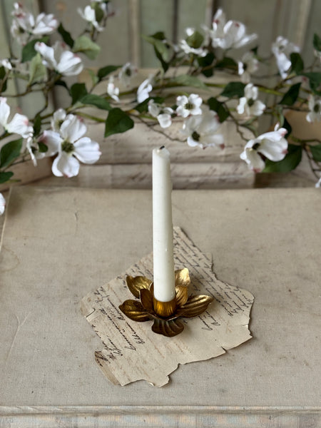 Petal Glow Taper Holder | 3" | NOT CURRENTLY IN STOCK-New For Spring 2027!