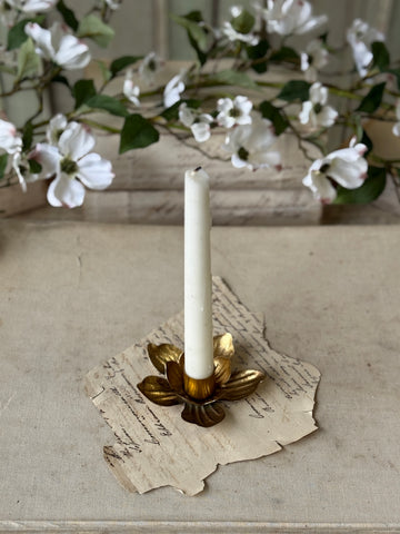 Petal Glow Taper Holder | 3" | NOT CURRENTLY IN STOCK-New For Spring 2027!