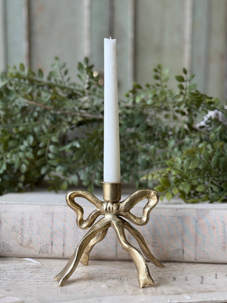 Luxe Knot Taper Holder | 4.75" | NOT CURRENTLY IN STOCK-New For Spring 2027!