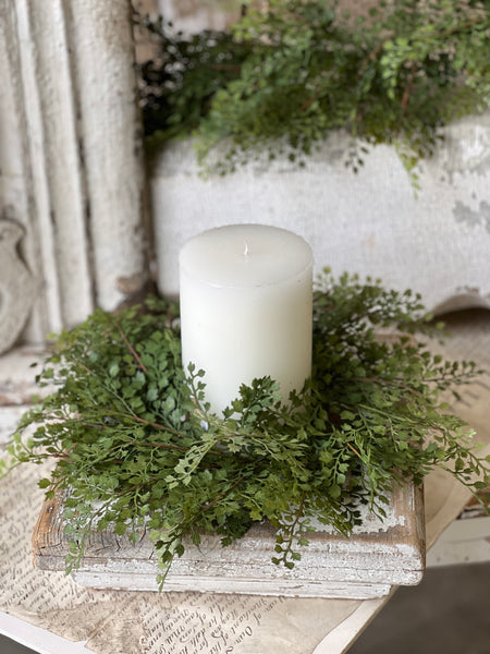 Damsel Fern Candle Ring | 13" | NOT CURRENTLY IN STOCK - ETA December