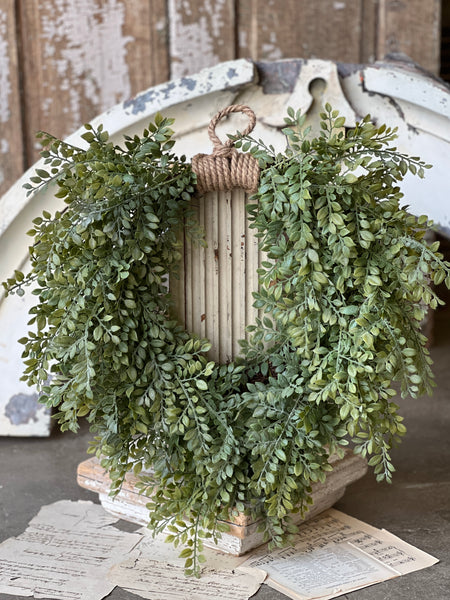 Parterre Leaves Hanging Wreath | 24" | NOT CURRENTLY IN STOCK - ETA December