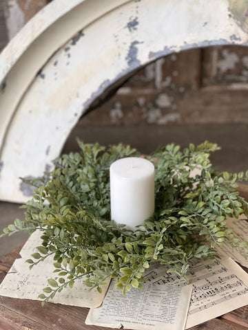 Parterre Leaves Candle Ring | 17" | NOT CURRENTLY IN STOCK - ETA December