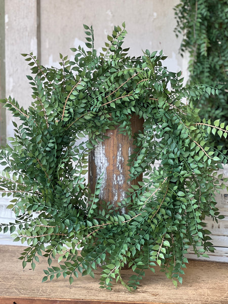 Wood Thrush Leaves Wreath | 26" | NOT CURRENTLY IN STOCK - ETA December