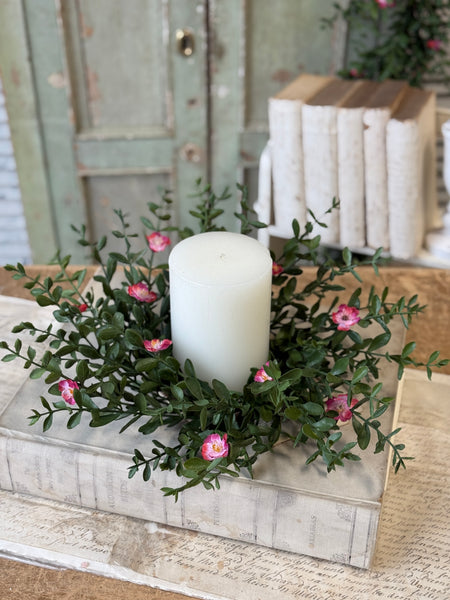 Tumble Blooms Candle Ring | 17" | NOT CURRENTLY IN STOCK-New For Spring 2027!