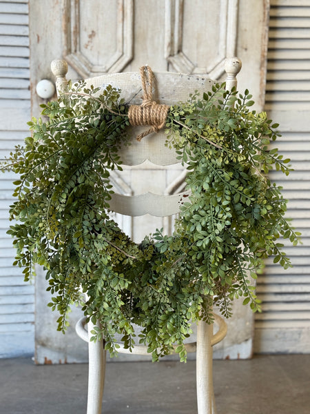 Kenwick Leaves Hanging Wreath | 26" | NOT CURRENTLY IN STOCK-New For Spring 2027!