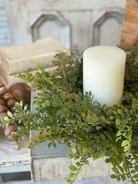 Kenwick Leaves Wreath | 18" | NOT CURRENTLY IN STOCK-New For Spring 2027!