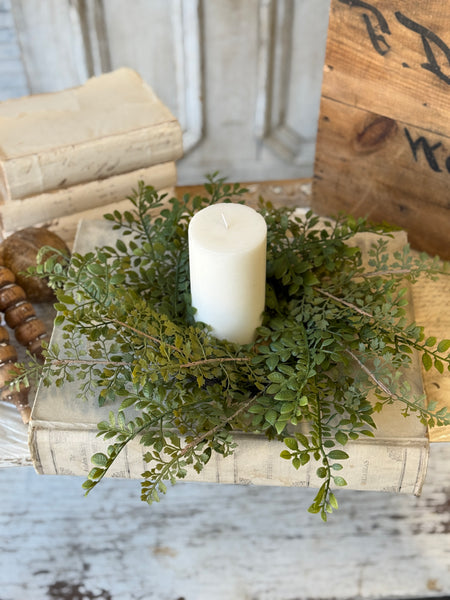 Kenwick Leaves Candle Ring | 13" | NOT CURRENTLY IN STOCK-New For Spring 2027!