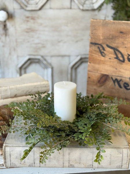 Kenwick Leaves Candle Ring | 13" | NOT CURRENTLY IN STOCK-New For Spring 2027!