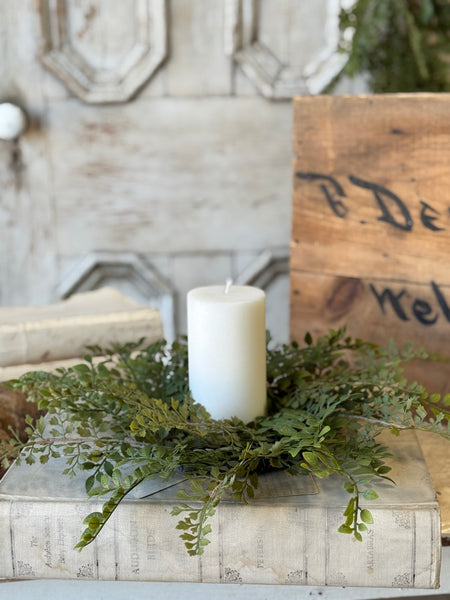 Kenwick Leaves Candle Ring | 13" | NOT CURRENTLY IN STOCK-New For Spring 2027!