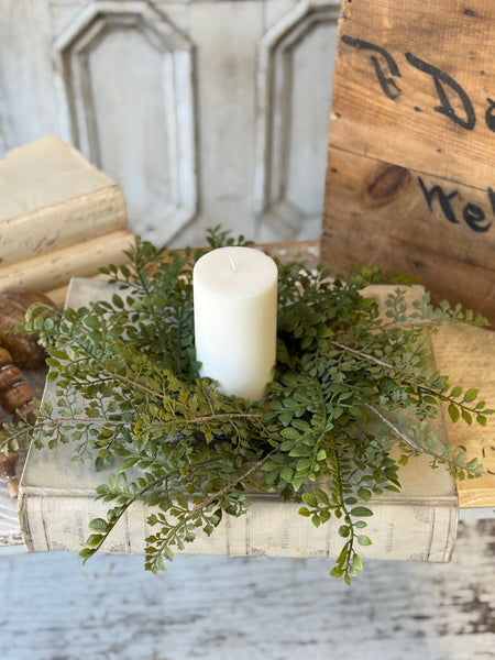 Kenwick Leaves Candle Ring | 13" | NOT CURRENTLY IN STOCK-New For Spring 2027!