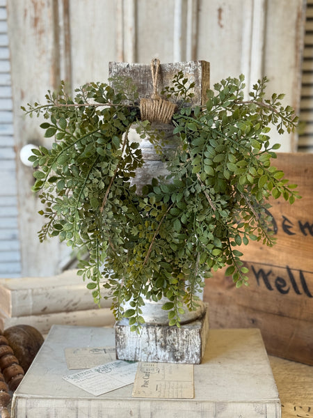 Kenwick Leaves Hanging Wreath | 12" | NOT CURRENTLY IN STOCK-New For Spring 2027!