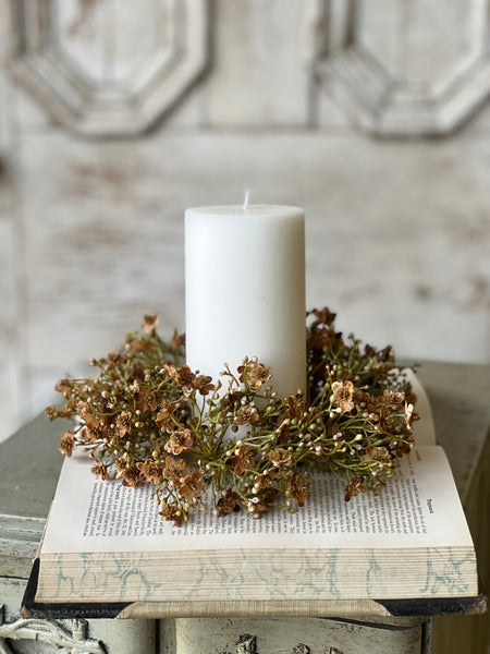 Emmeline Candle Ring | 9" | Chestnut | SOLD OUT