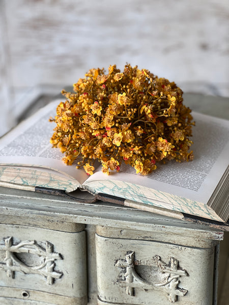 Emmeline Half Sphere | 8" | Maize | SOLD OUT