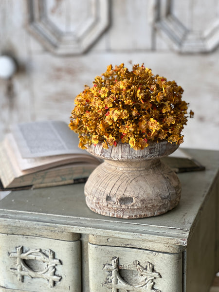 Emmeline Half Sphere | 8" | Maize | SOLD OUT