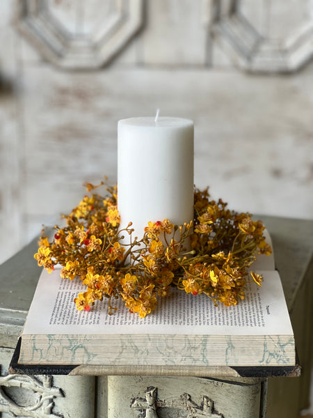 Emmeline Candle Ring | 9" | Maize | SOLD OUT