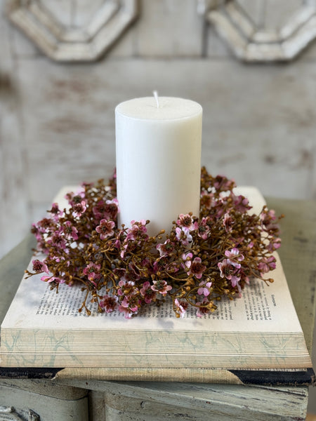 Emmeline Candle Ring | 9” | Heather | NOT CURRENTLY IN STOCK-New For Holiday 2026!